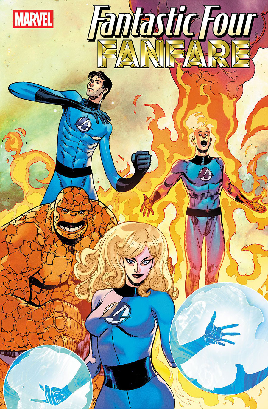 Fantastic Four Fanfare #1 Cover E Variant Sara Pichelli Foil Cover
