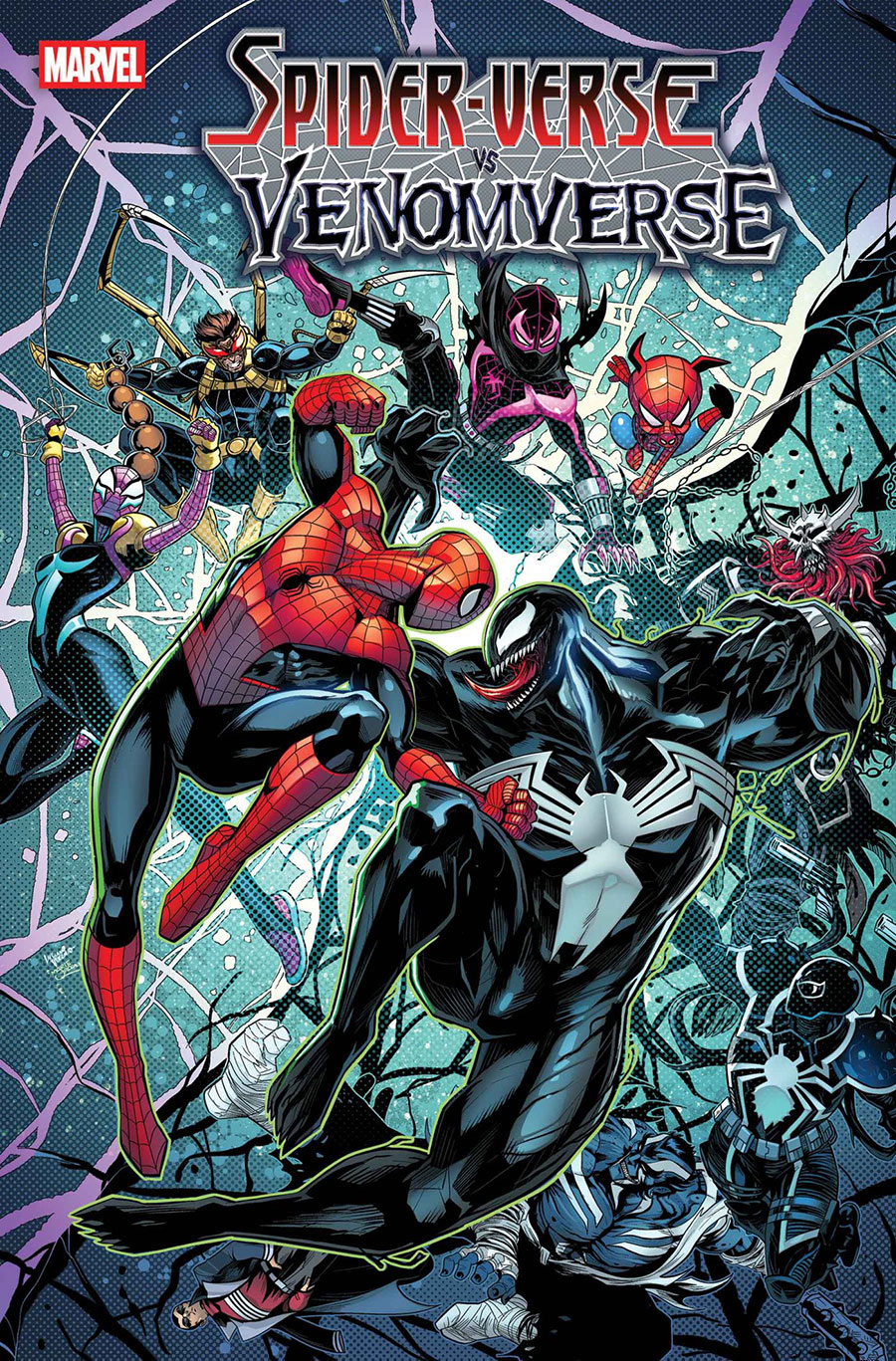 Spider-Verse vs Venomverse #1 Cover A Regular Luciano Vecchio Cover