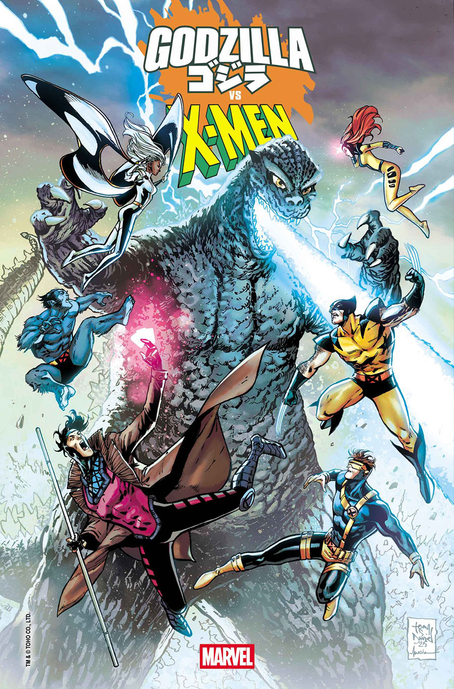 Godzilla vs X-Men #1 (One Shot) Cover A Regular Tony Daniel Cover