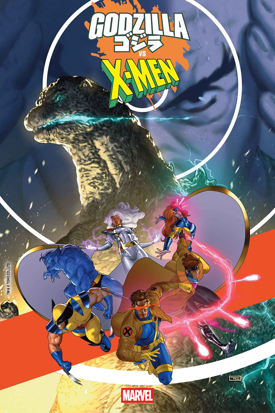 Godzilla vs X-Men #1 (One Shot) Cover F Variant Taurin Clarke Cover