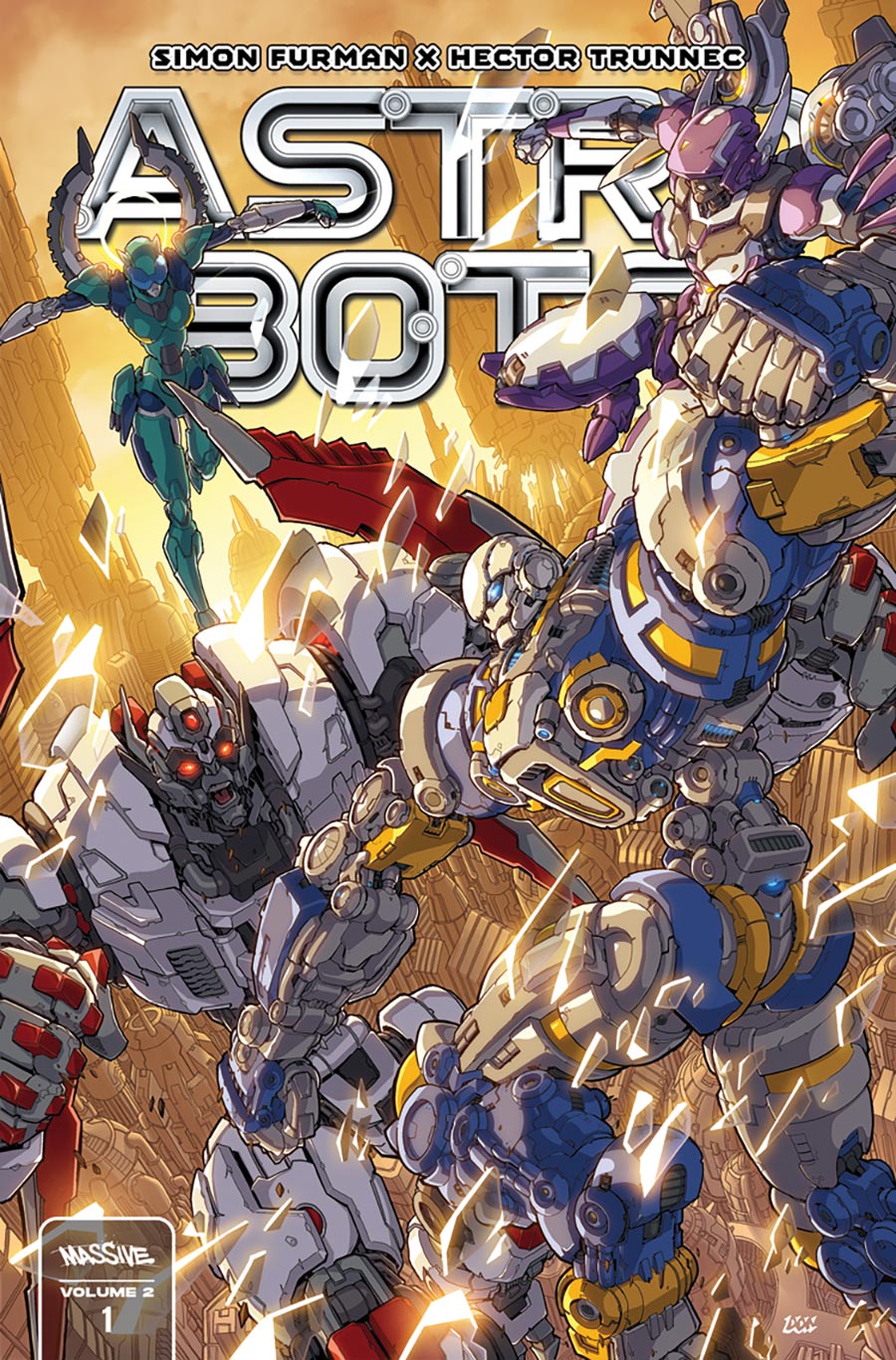 Astrobots Vol 2 #1 Earthshrine Part 1 Cover B Variant Don Figueroa Cover - RESOLICITED