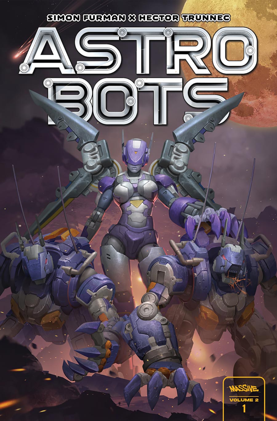 Astrobots Vol 2 #1 Earthshrine Part 1 Cover C Variant Reza Ilyasa Cover - RESOLICITED