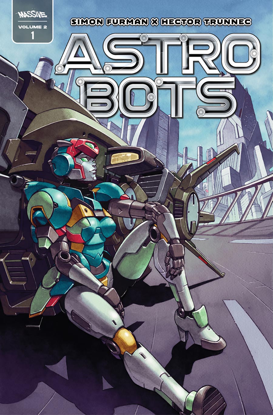 Astrobots Vol 2 #1 Earthshrine Part 1 Cover D Variant Hector Trunnec Cover - RESOLICITED