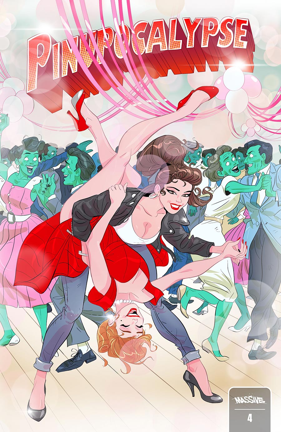 Pinupocalypse #4 Cover B Variant Biziaev Cover - RESOLICITED