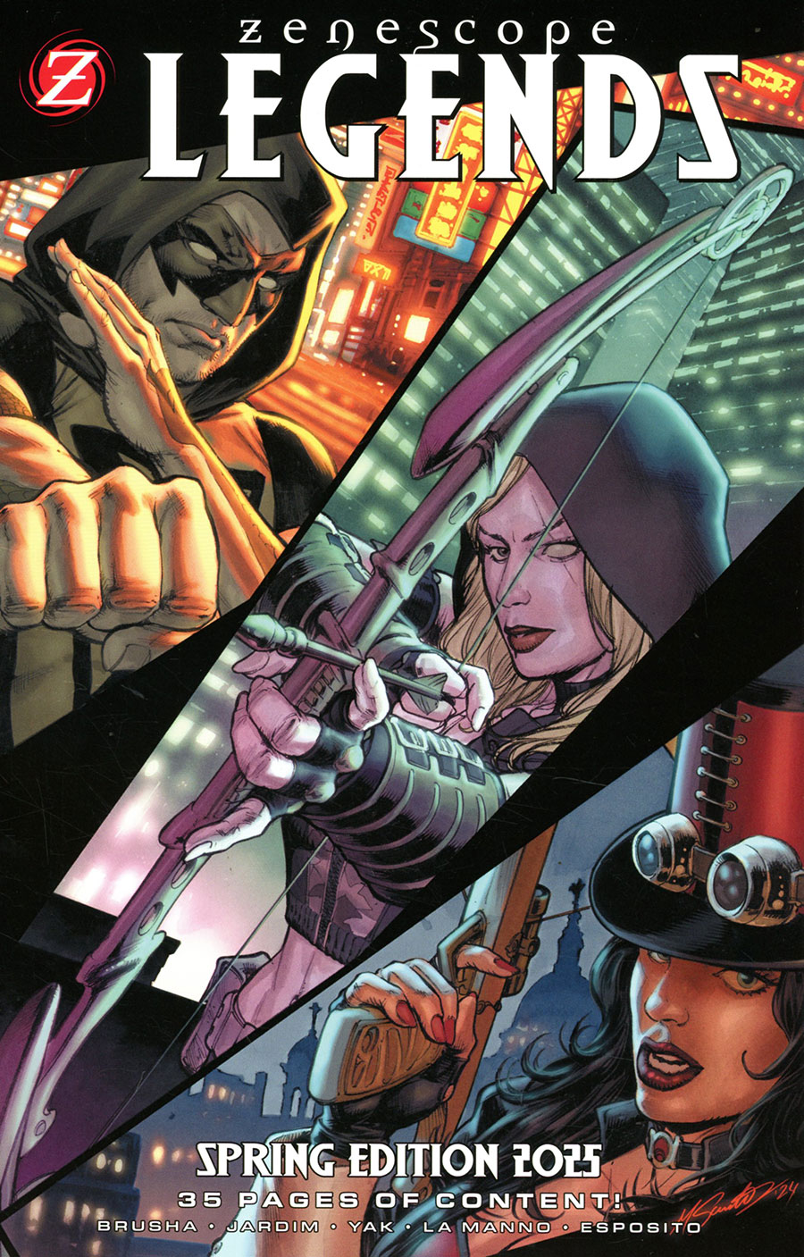 Zenescope Legends Spring Edition 2025 #1 (One Shot) Cover A Regular Marco Santucci Cover