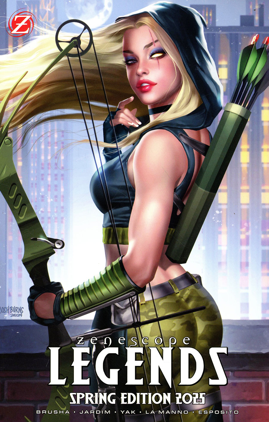 Zenescope Legends Spring Edition 2025 #1 (One Shot) Cover D Variant Josh Burns Cover