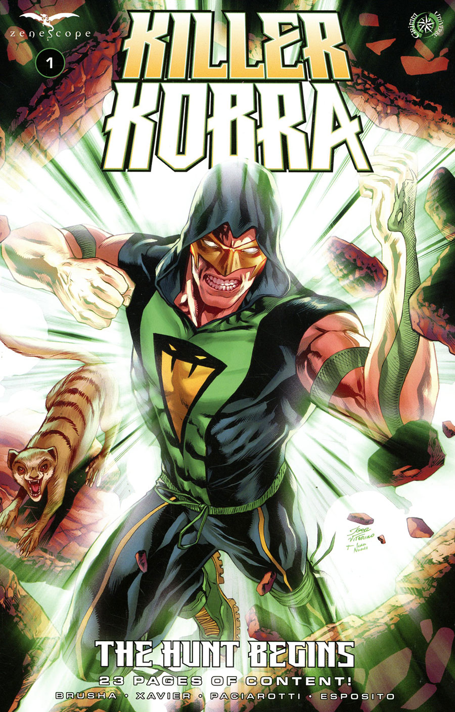 Killer Kobra The Hunt Begins #1 Cover A Regular Igor Vitorino Cover
