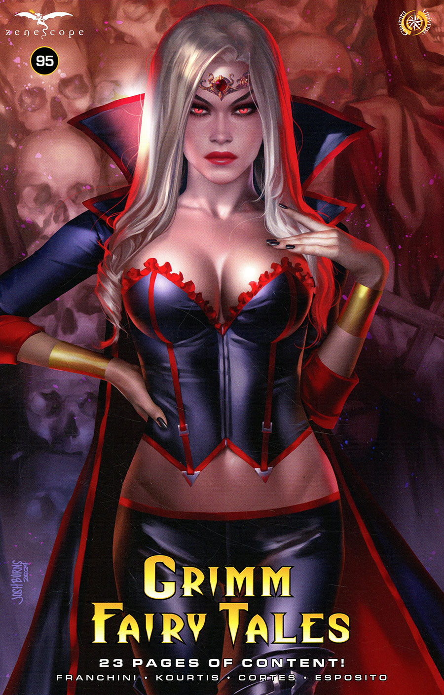 Grimm Fairy Tales Vol 2 #95 Cover D Variant Josh Burns Cover