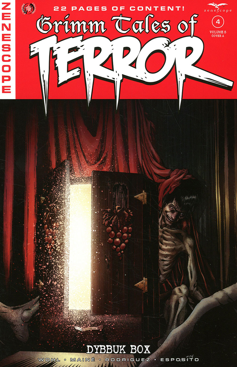 Grimm Fairy Tales Presents Grimm Tales Of Terror Vol 5 #4 Dybbuk Box Cover A Regular Eric J Cover