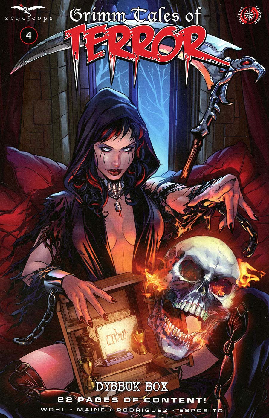 Grimm Fairy Tales Presents Grimm Tales Of Terror Vol 5 #4 Dybbuk Box Cover B Variant Riveiro Cover