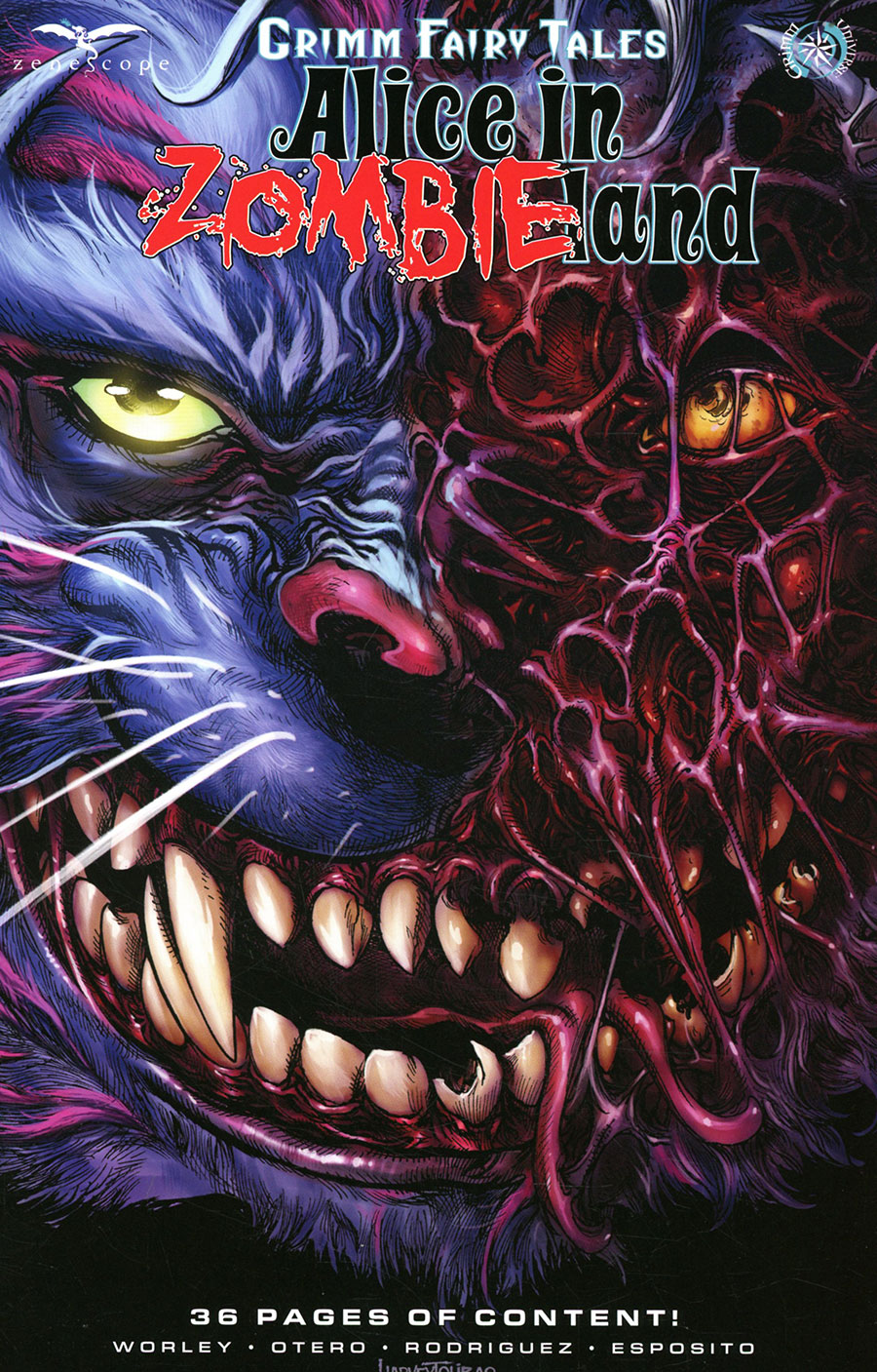 Grimm Fairy Tales Alice In Zombieland #1 (One Shot) Cover B Variant Harvey Tolibao Cover