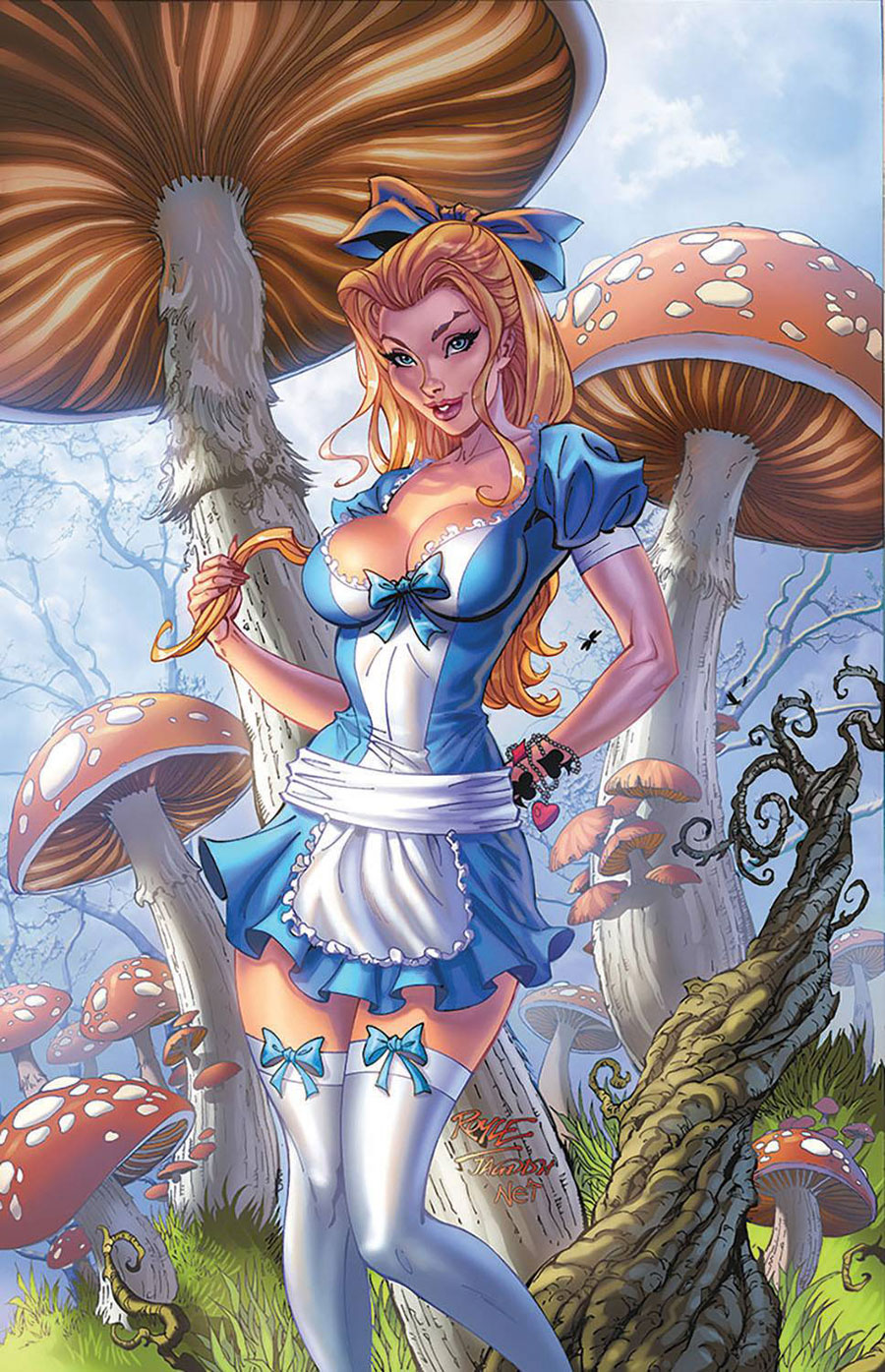 Grimm Fairy Tales Alice In Zombieland #1 (One Shot) Cover C Variant John Royle Cover
