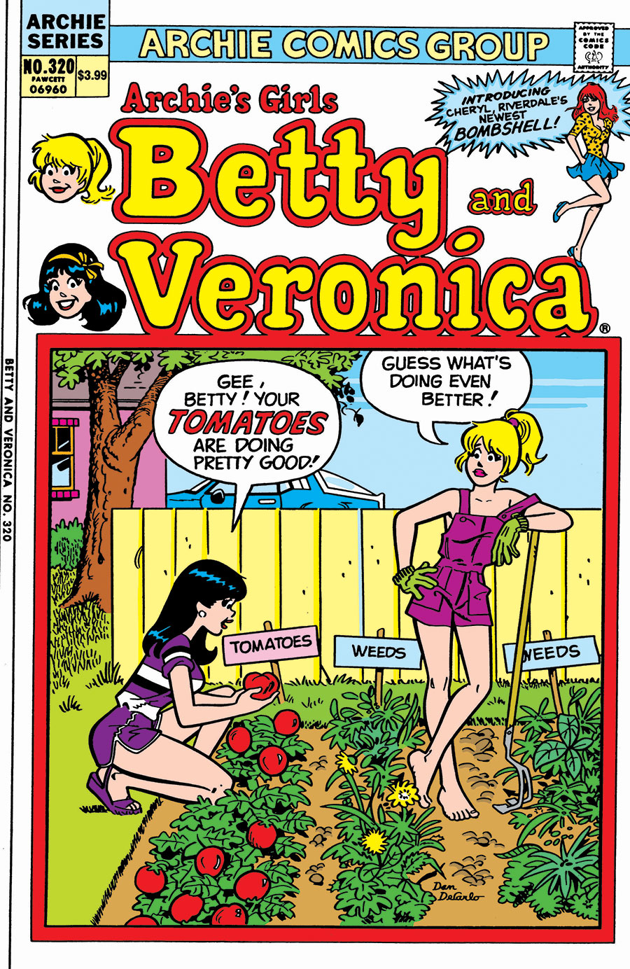 Archies Girls Betty And Veronica #320 Cover B Facsimile Edition