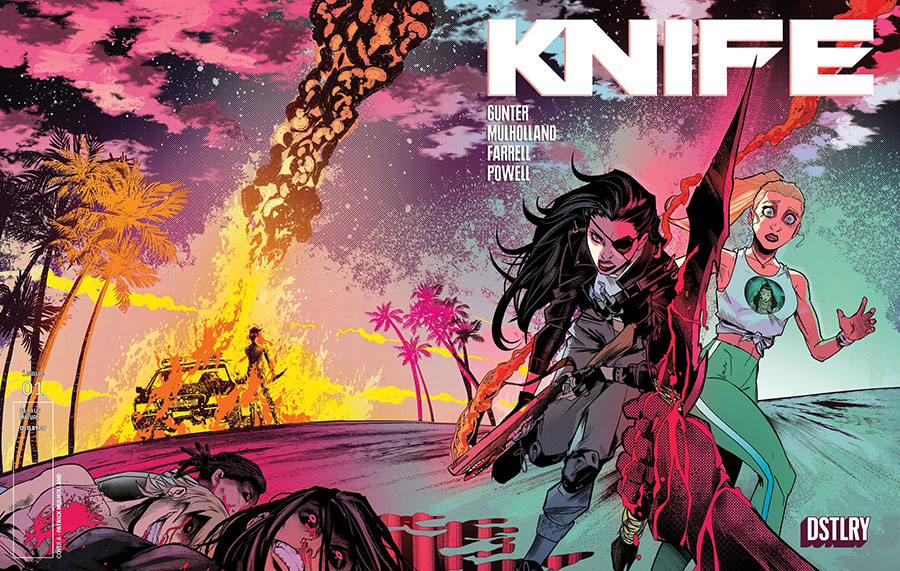 Knife #1 Cover A Regular Patrick Mulholland Wraparound Cover