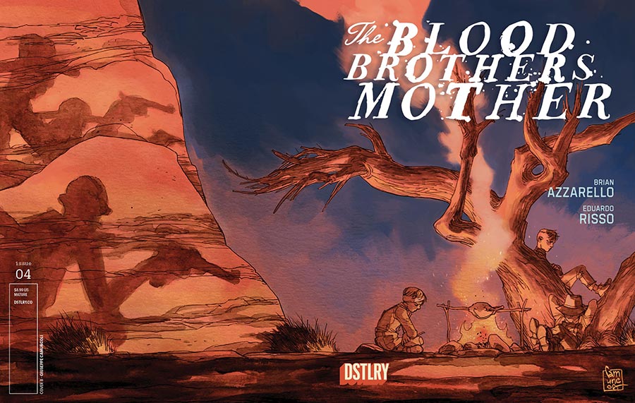 Blood Brothers Mother #4 Cover B Variant Giuseppe Camuncoli Wraparound Cover