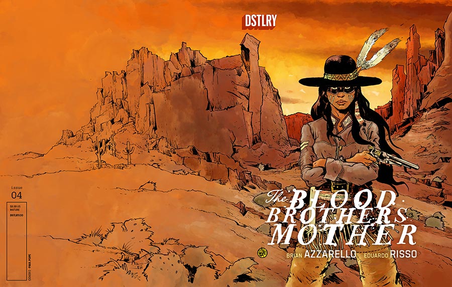 Blood Brothers Mother #4 Cover E Variant Paul Pope Wraparound Cover (Limit 1 Per Customer)