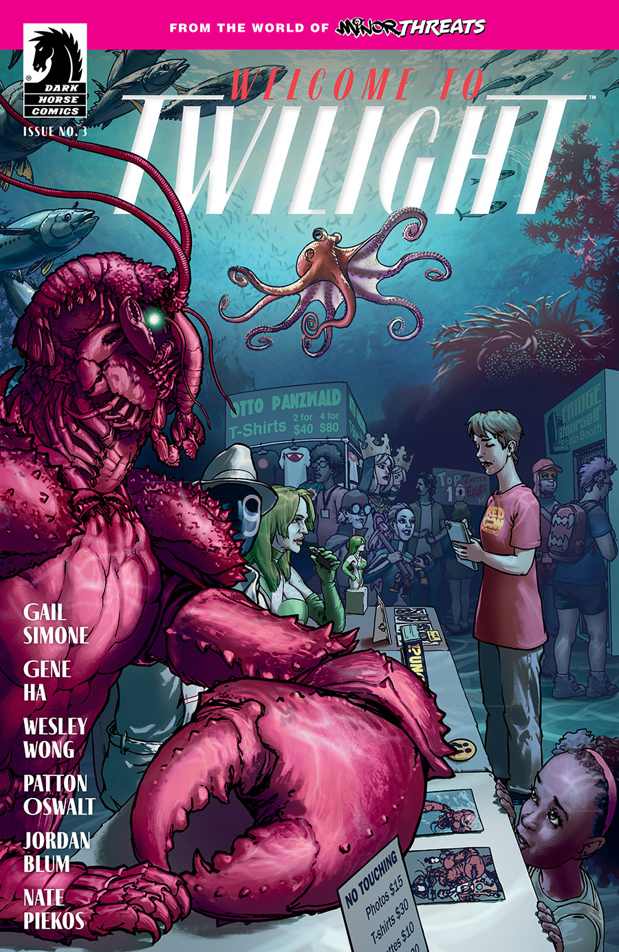 From The World Of Minor Threats Welcome To Twilight #3 Cover B Variant Gene Ha Cover