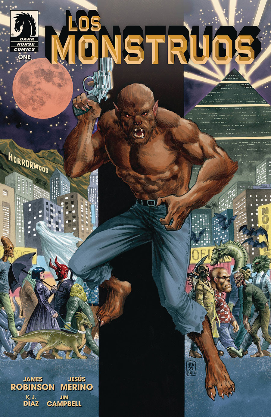 Los Monstruos #1 Cover A Regular Jesus Merino Cover