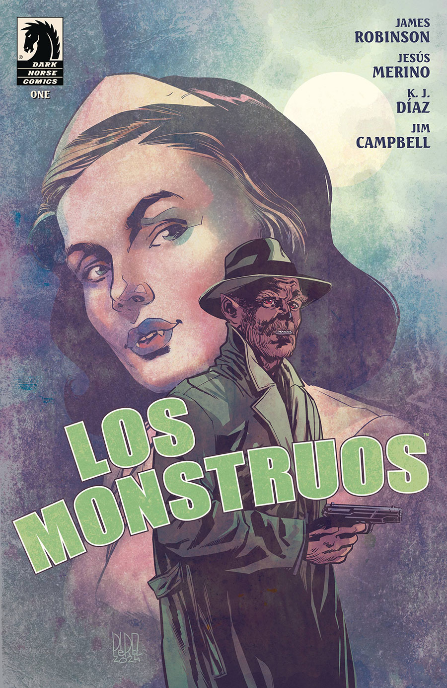 Los Monstruos #1 Cover D Variant Ramon Perez Cover