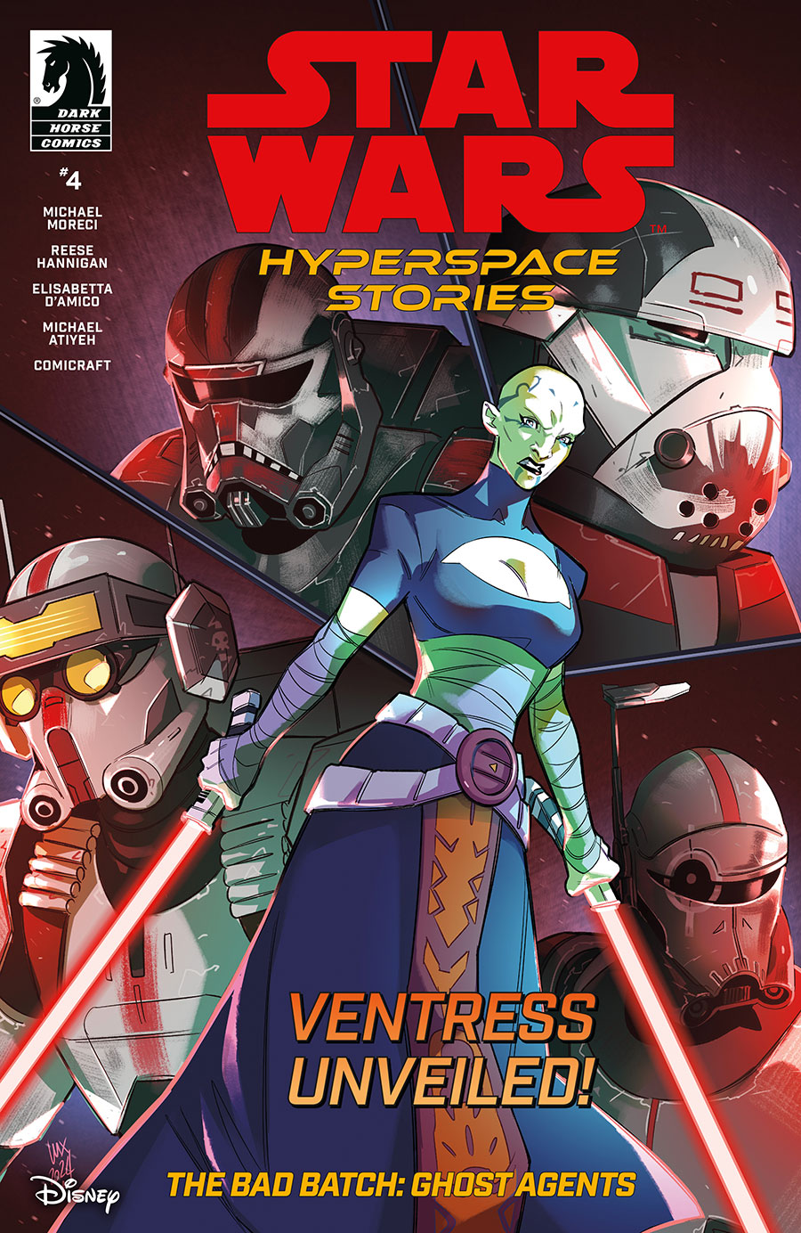 Star Wars The Bad Batch Ghost Agents #4 Cover A Regular Valeria Favoccia Cover