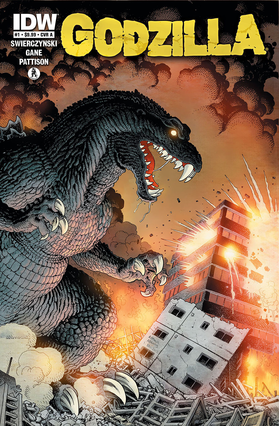 Godzilla 70th Anniversary Foil Classics Godzilla (IDW) #1 (One Shot)
