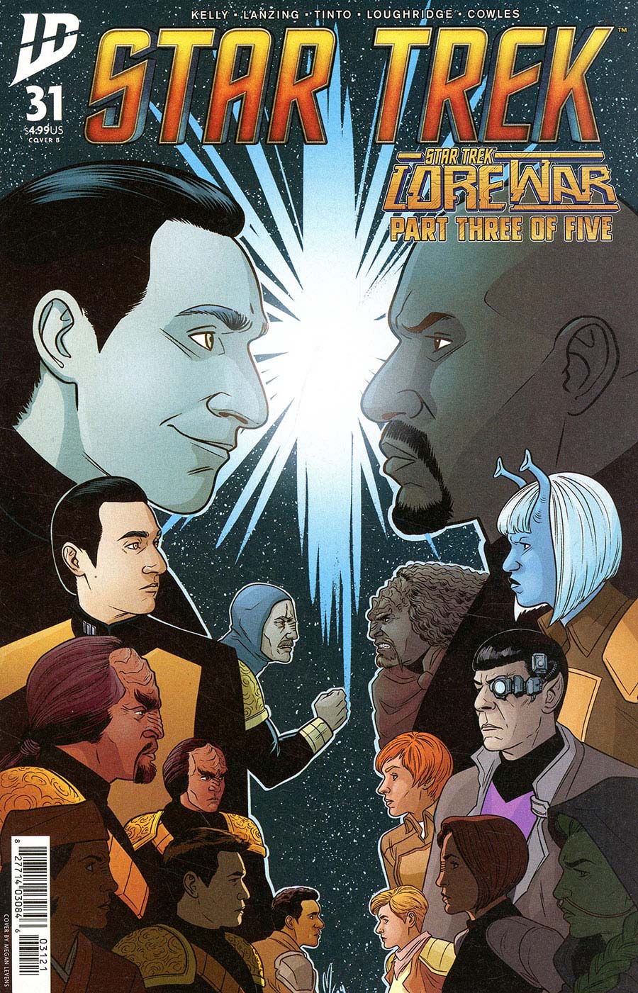 Star Trek (IDW) Vol 2 #31 Cover B Variant Megan Levens Cover (Lore War Part 3)