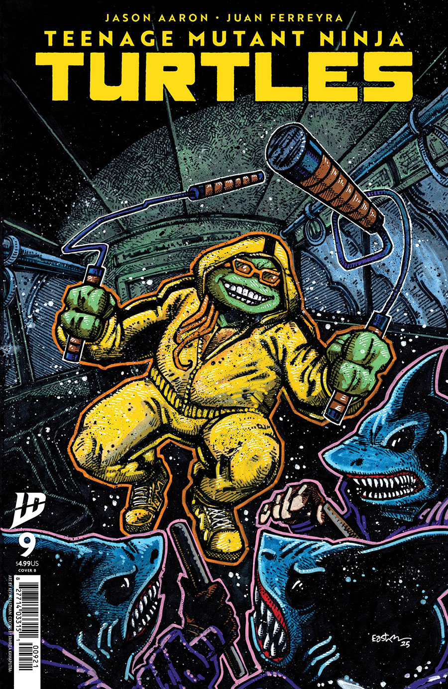 Teenage Mutant Ninja Turtles Vol 6 #9 Cover B Variant Kevin Eastman Cover