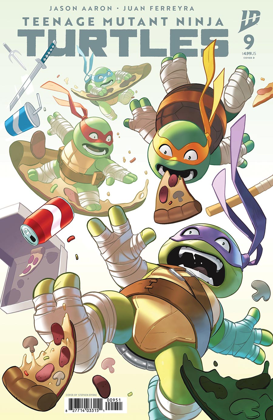 Teenage Mutant Ninja Turtles Vol 6 #9 Cover D Variant Stephen Byrne Cover