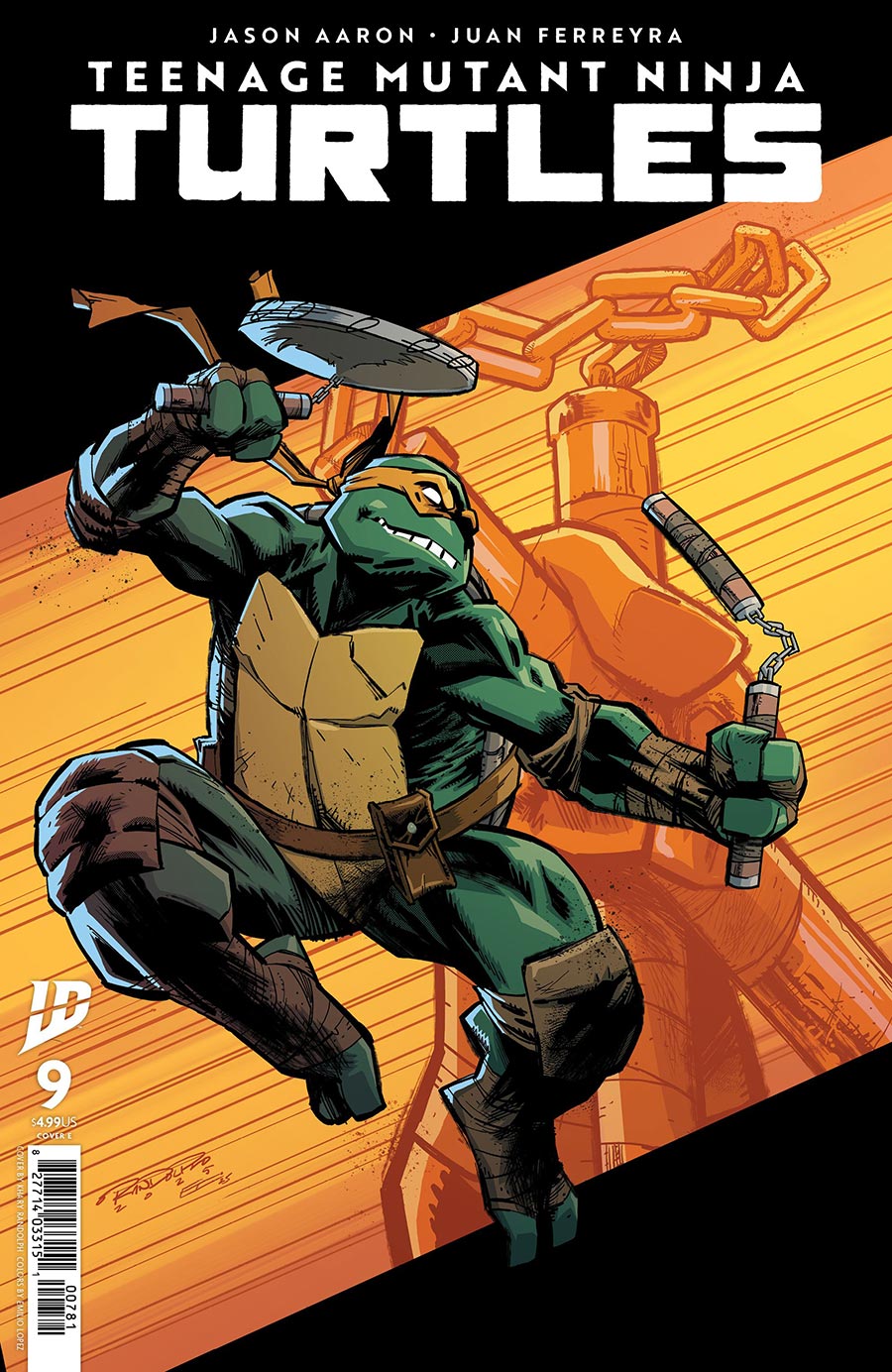Teenage Mutant Ninja Turtles Vol 6 #9 Cover E Variant Khary Randolph Cover