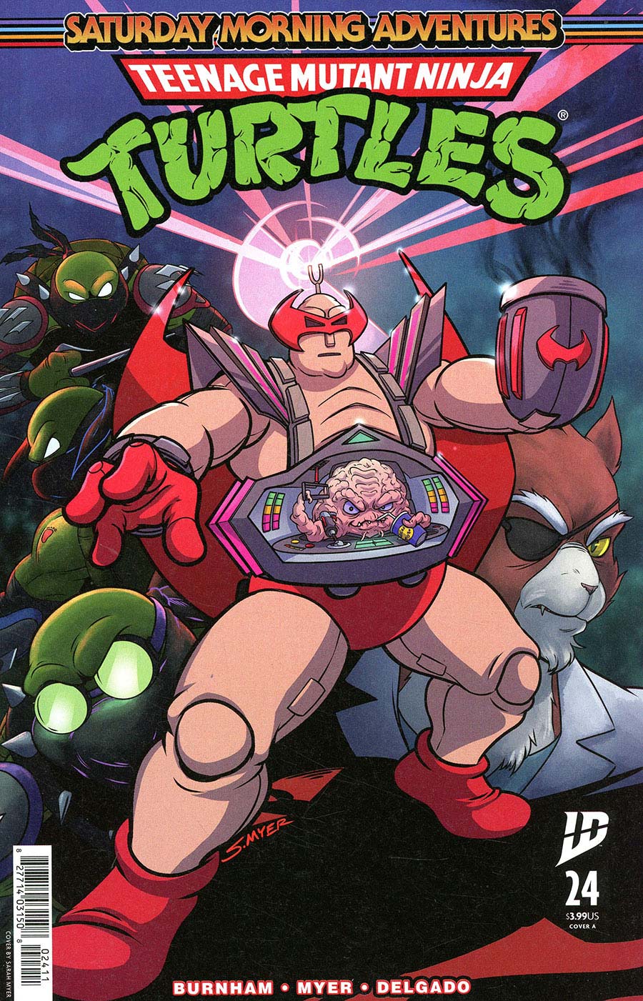 Teenage Mutant Ninja Turtles Saturday Morning Adventures Continued #24 Cover A Regular Sarah Myer Cover