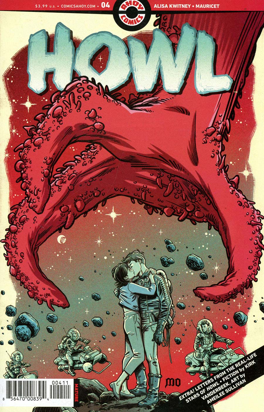 Howl #4 Cover A Regular Mauricet Cover