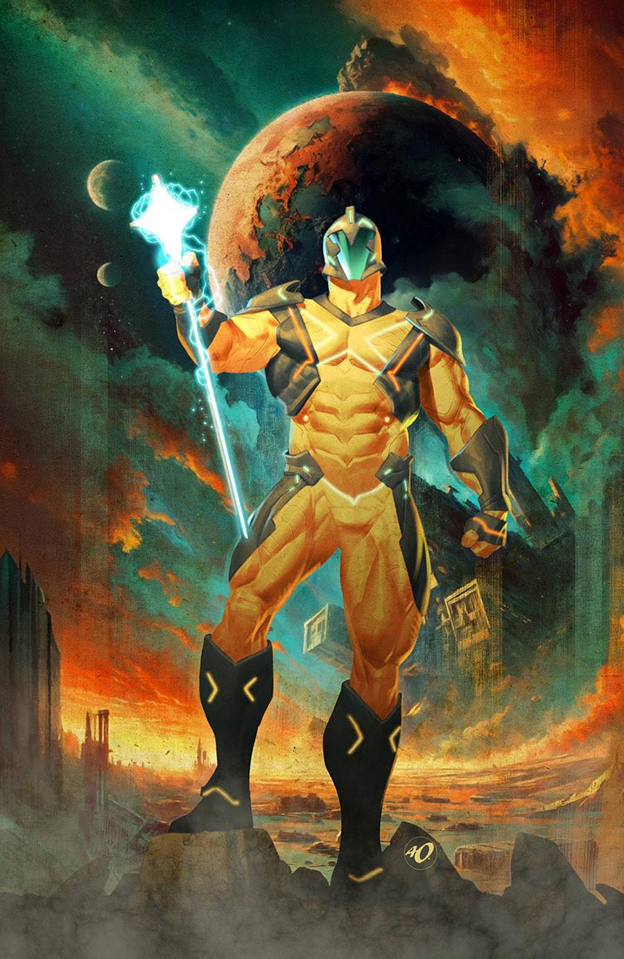 Valiant Beyond X-O Manowar #1 Cover E Variant Ariel Olivetti Virgin Cover
