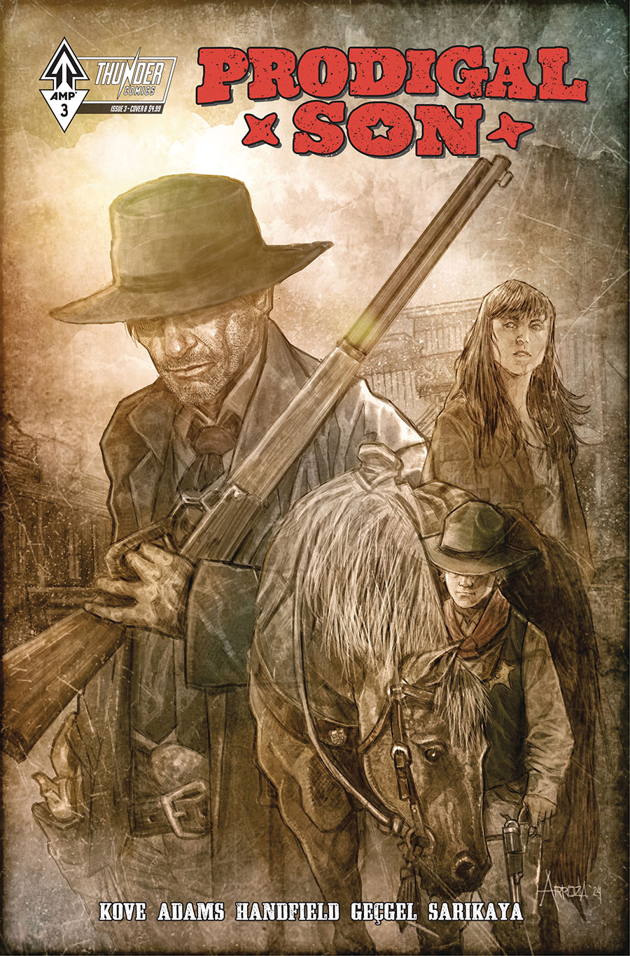Prodigal Son #3 Cover B Variant Erwin J Arroza Cover