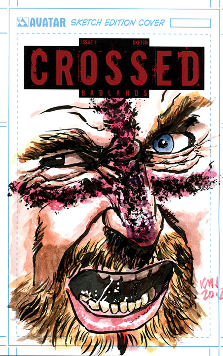 Crossed Badlands #25 Deluxe Platinum Collector Box Set