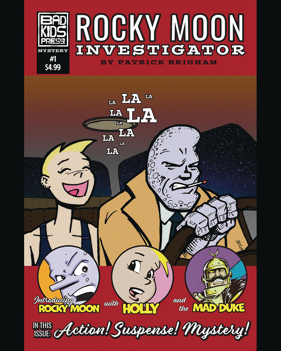 Rocky Moon Investigator #1 Comic Format