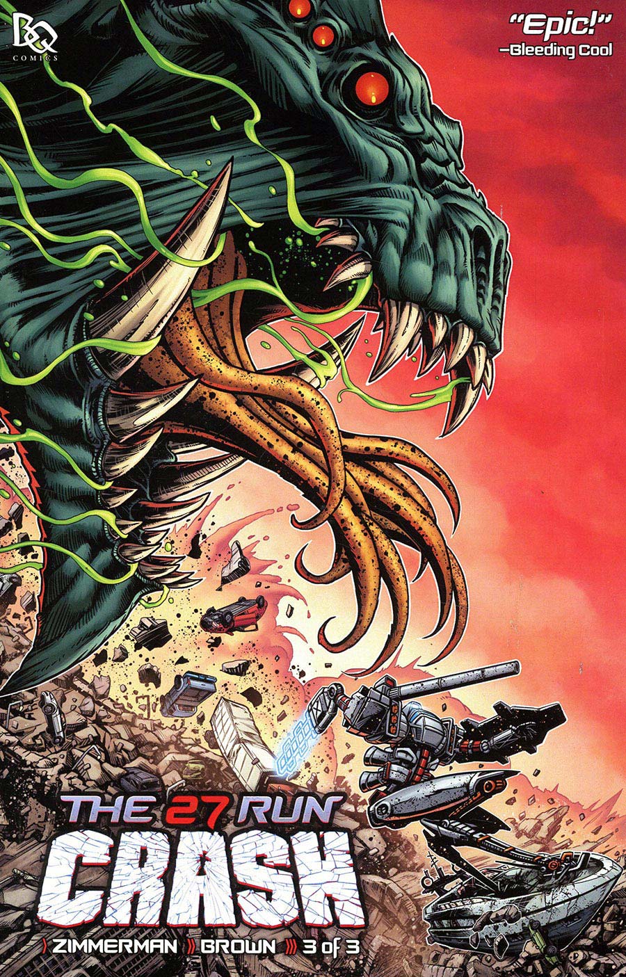 27 Run Crash #3 Cover A Regular Russell Brown & Laura Martin Cover