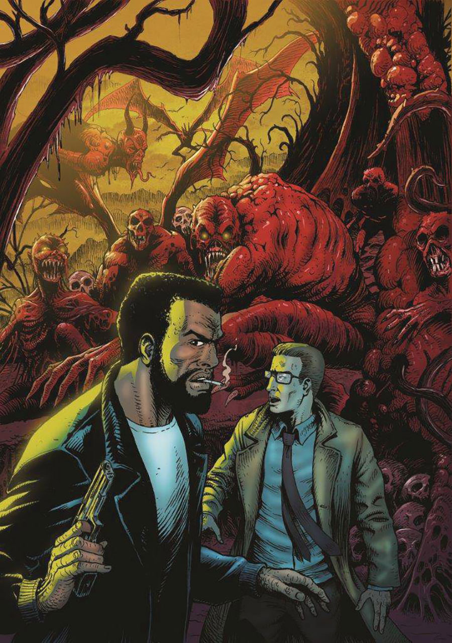 Dead Detective #4 Cover D Special Luigi Barricelli Virgin Variant Cover