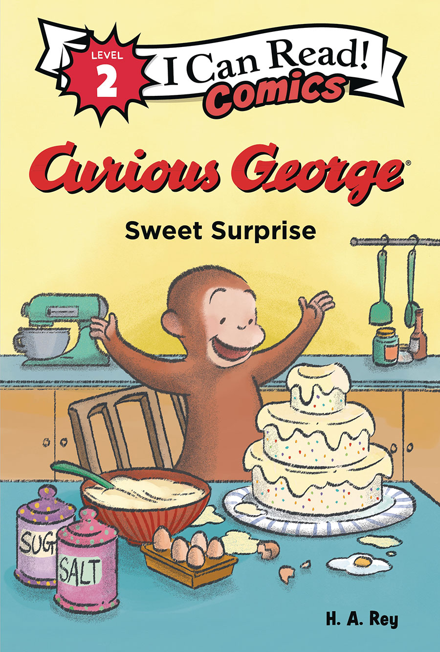 I Can Read Comics Level 2 Curious George Sweet Surprise GN