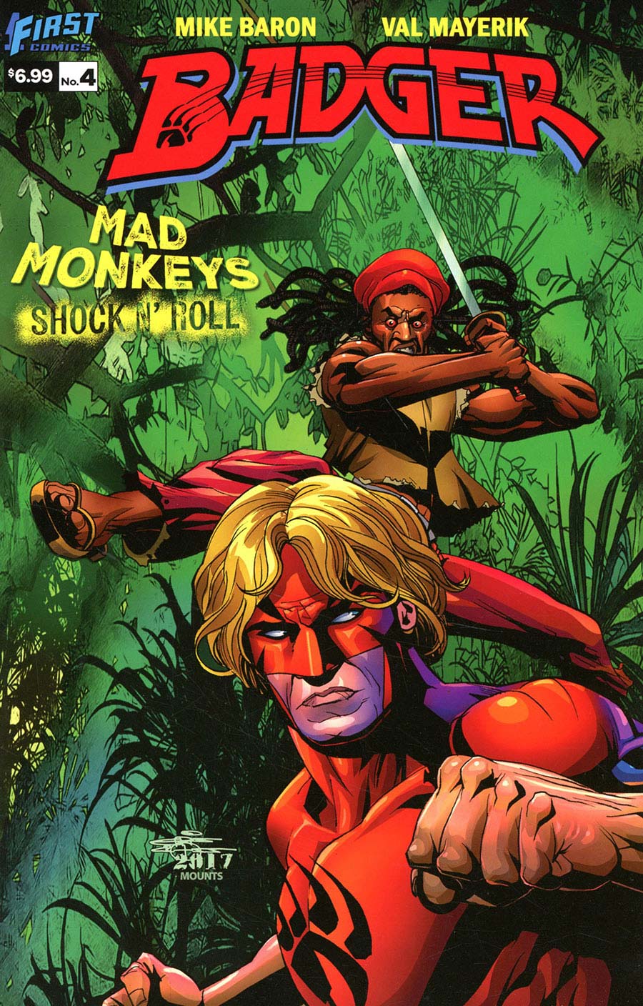 Badger Mad Monkey Shock n Roll #4