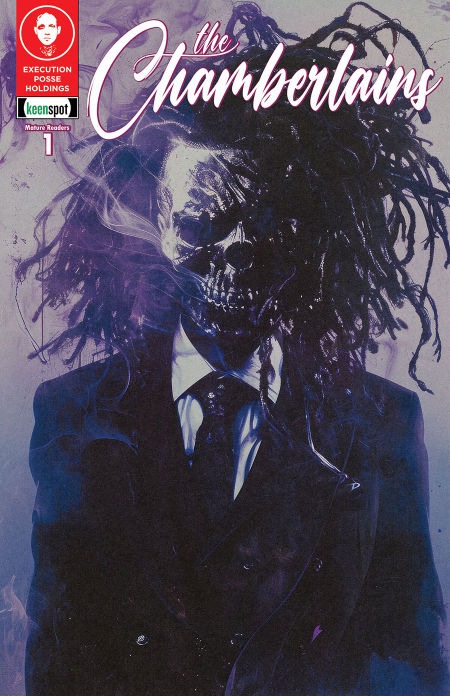 Chamberlains #1 Cover C Variant Todd Skull Purple Haze Cover