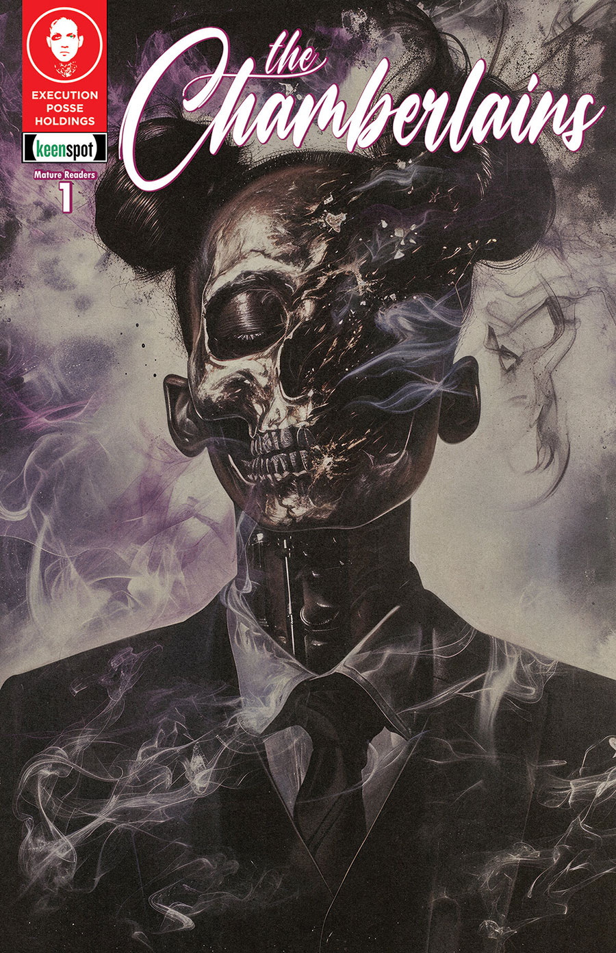 Chamberlains #1 Cover E Variant Todd Skull Smoking Cover