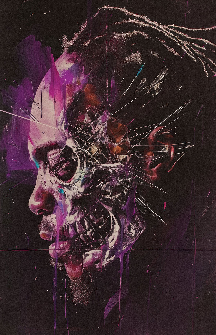 Chamberlains #1 Cover G Variant Todd Skull Metal Virgin Cover