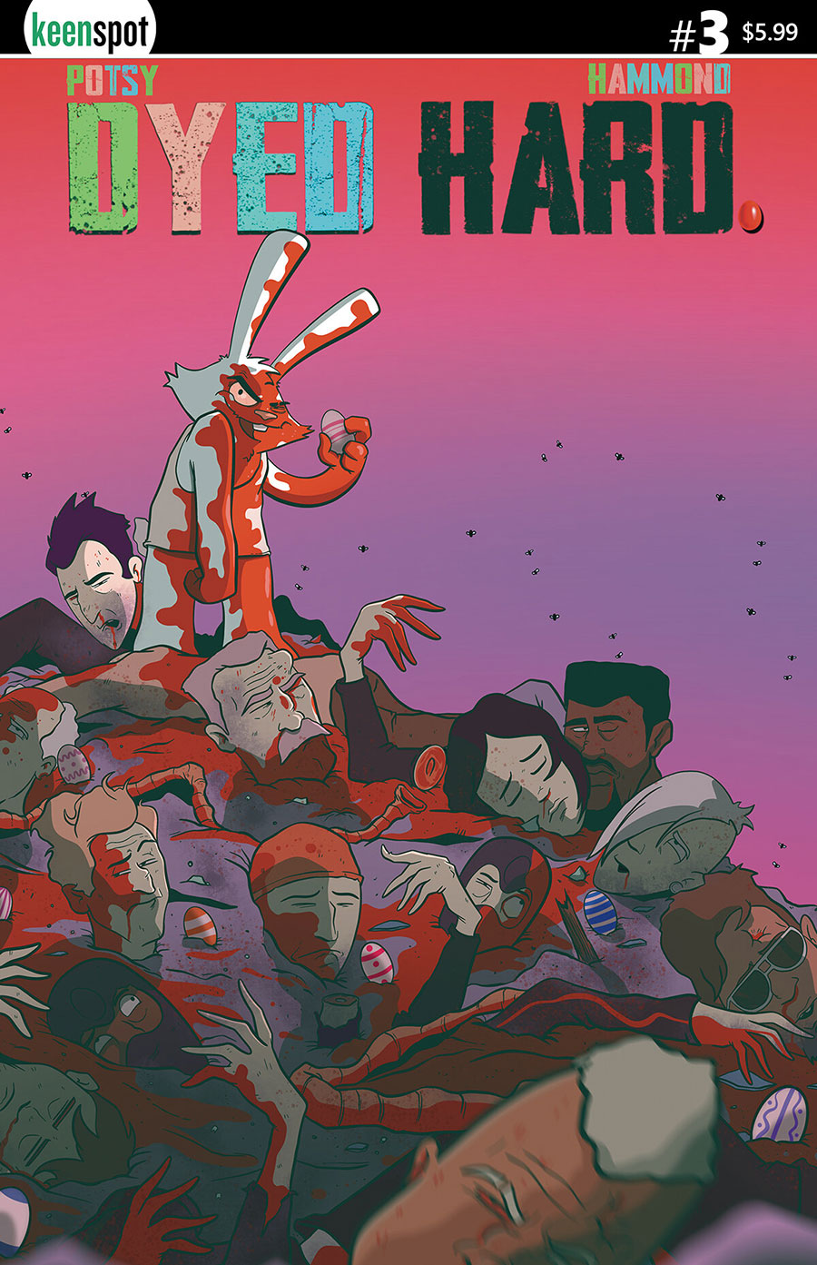 Dyed Hard #3 Cover A Regular J Hammond Cover
