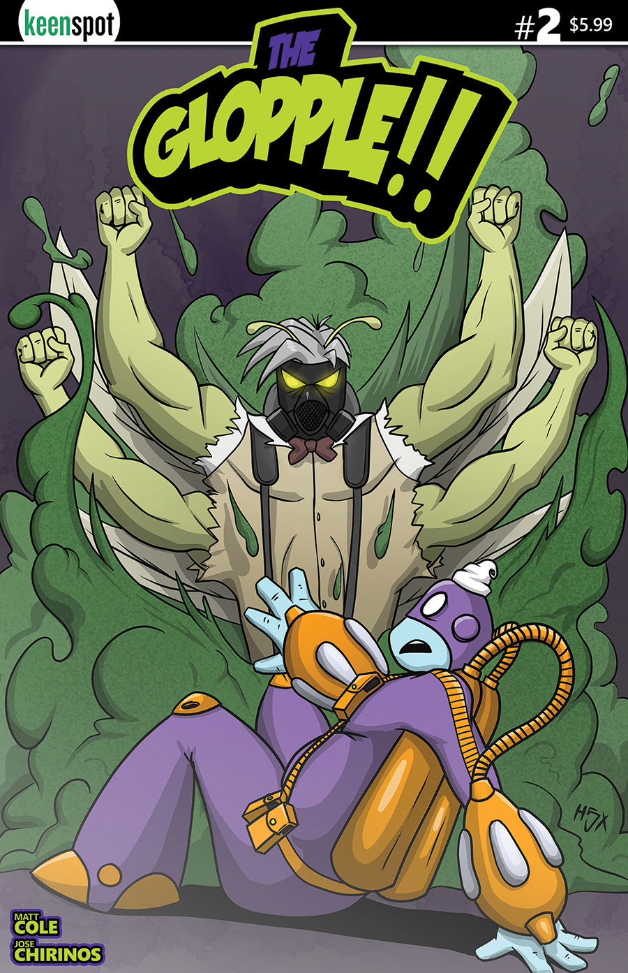 Glopple Vol 2 #2 Cover B Variant Matt Chambers Cover