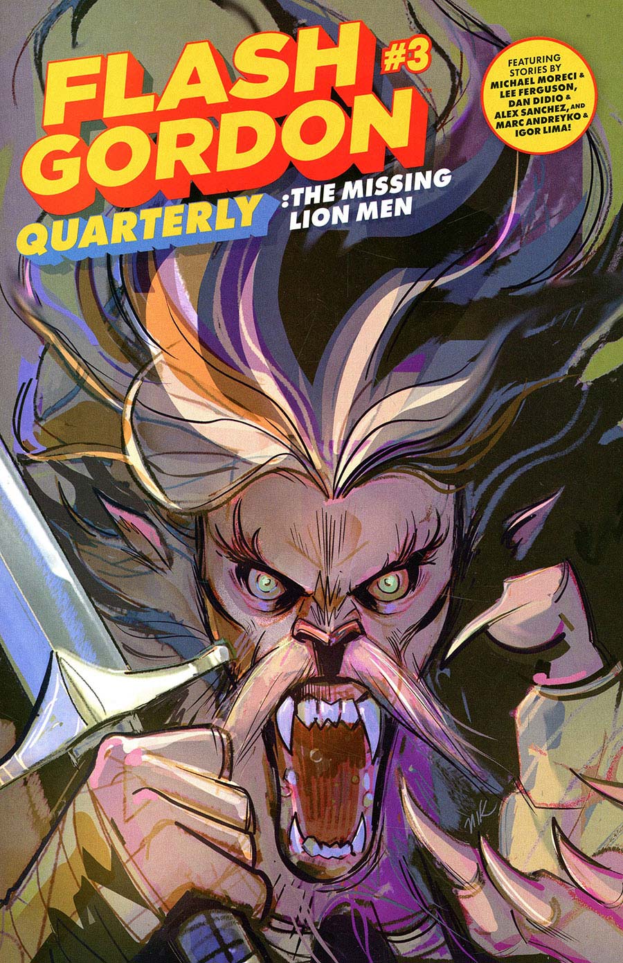 Flash Gordon Quarterly #3 The Missing Lion Men