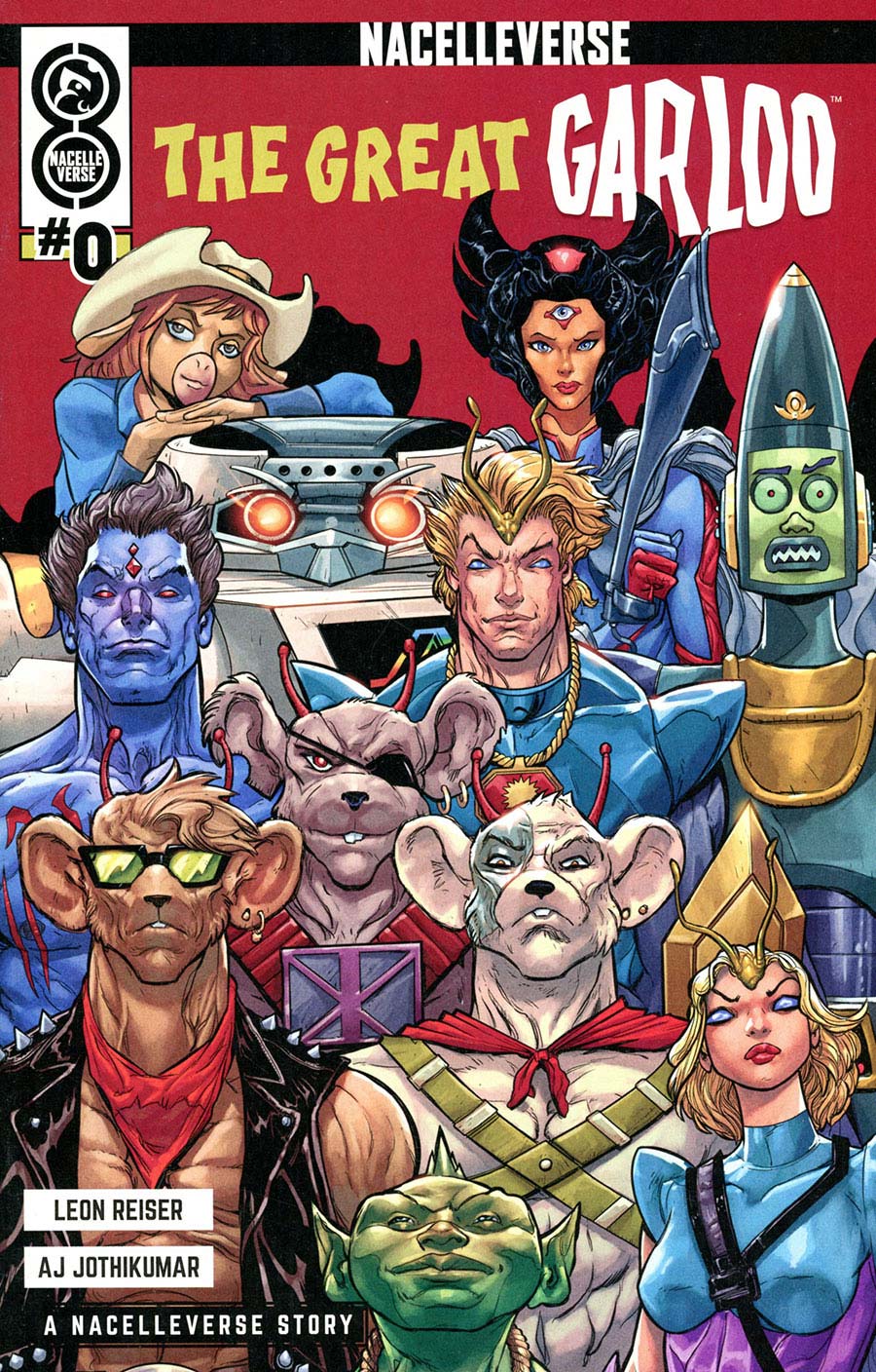 Nacelleverse The Great Garloo #0 (One Shot) Cover B Variant Adam Pollina Cover