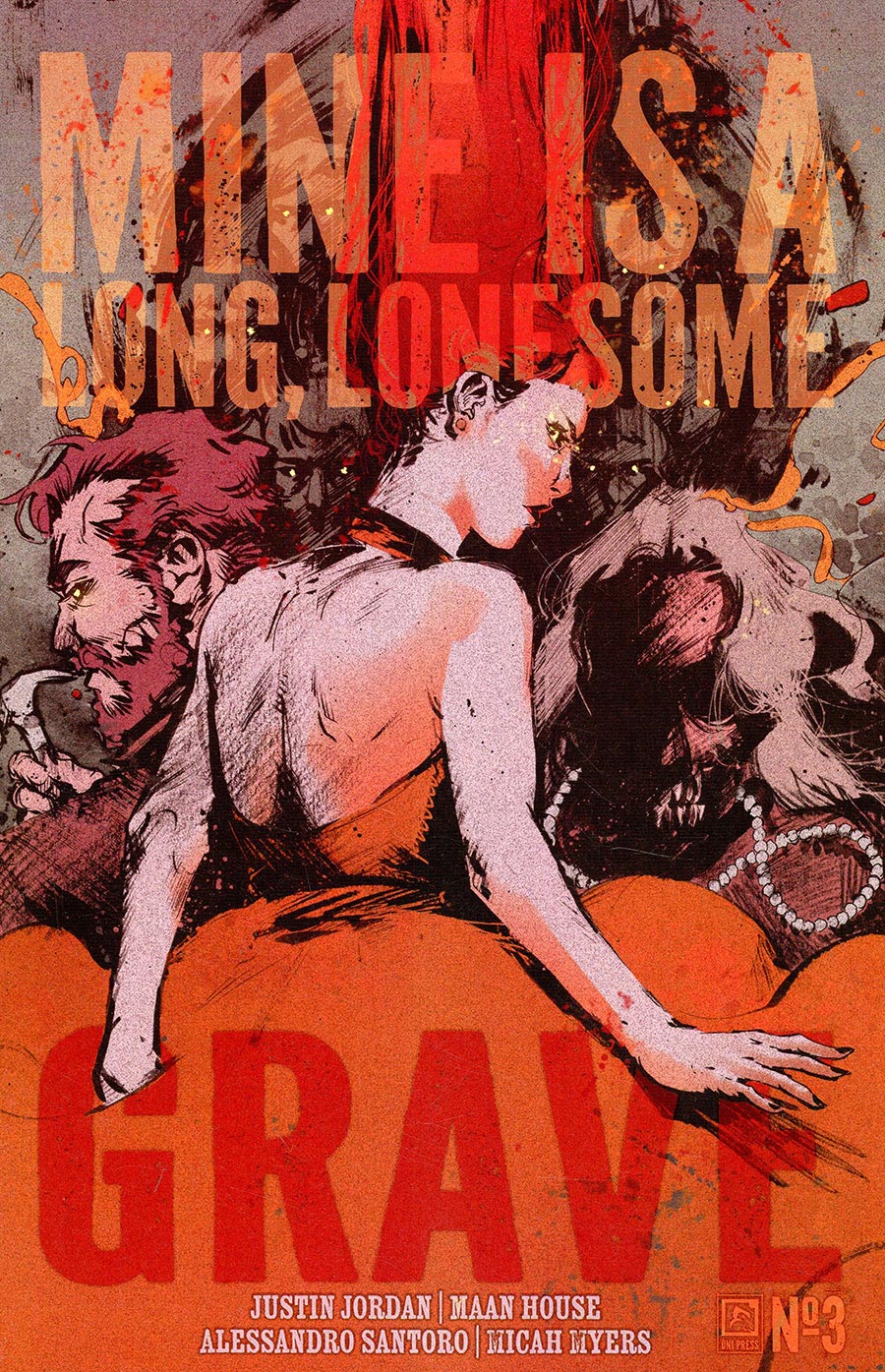Mine Is A Long Lonesome Grave #3 Cover B Variant Kelsey Ramsay Cover