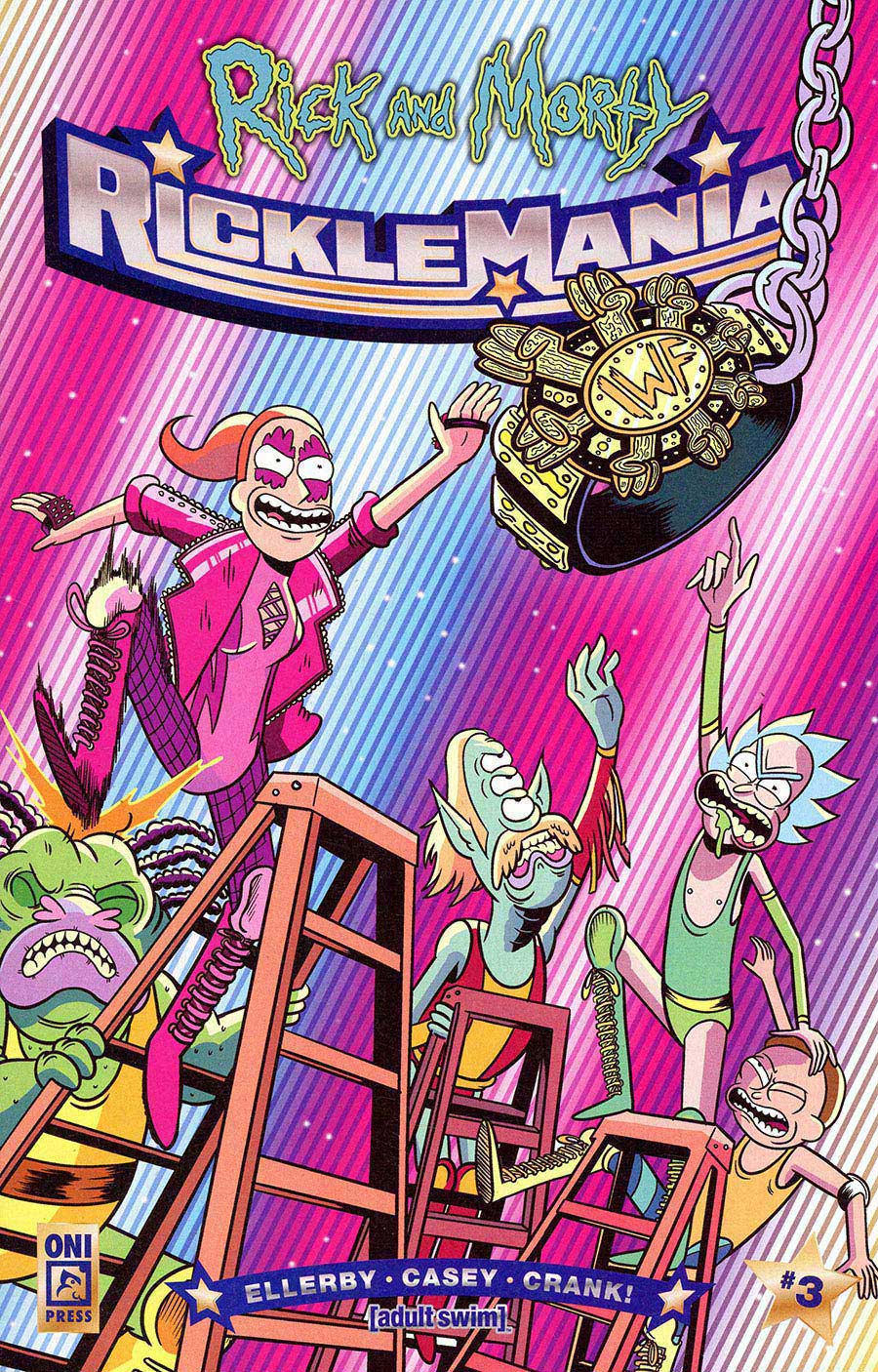 Rick And Morty Ricklemania #3 Cover A Regular Marc Ellerby Cover