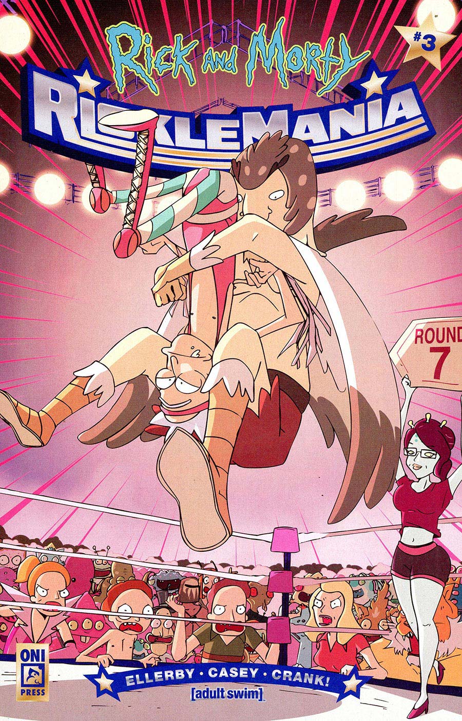 Rick And Morty Ricklemania #3 Cover B Variant Hitori De Nicolas Cover