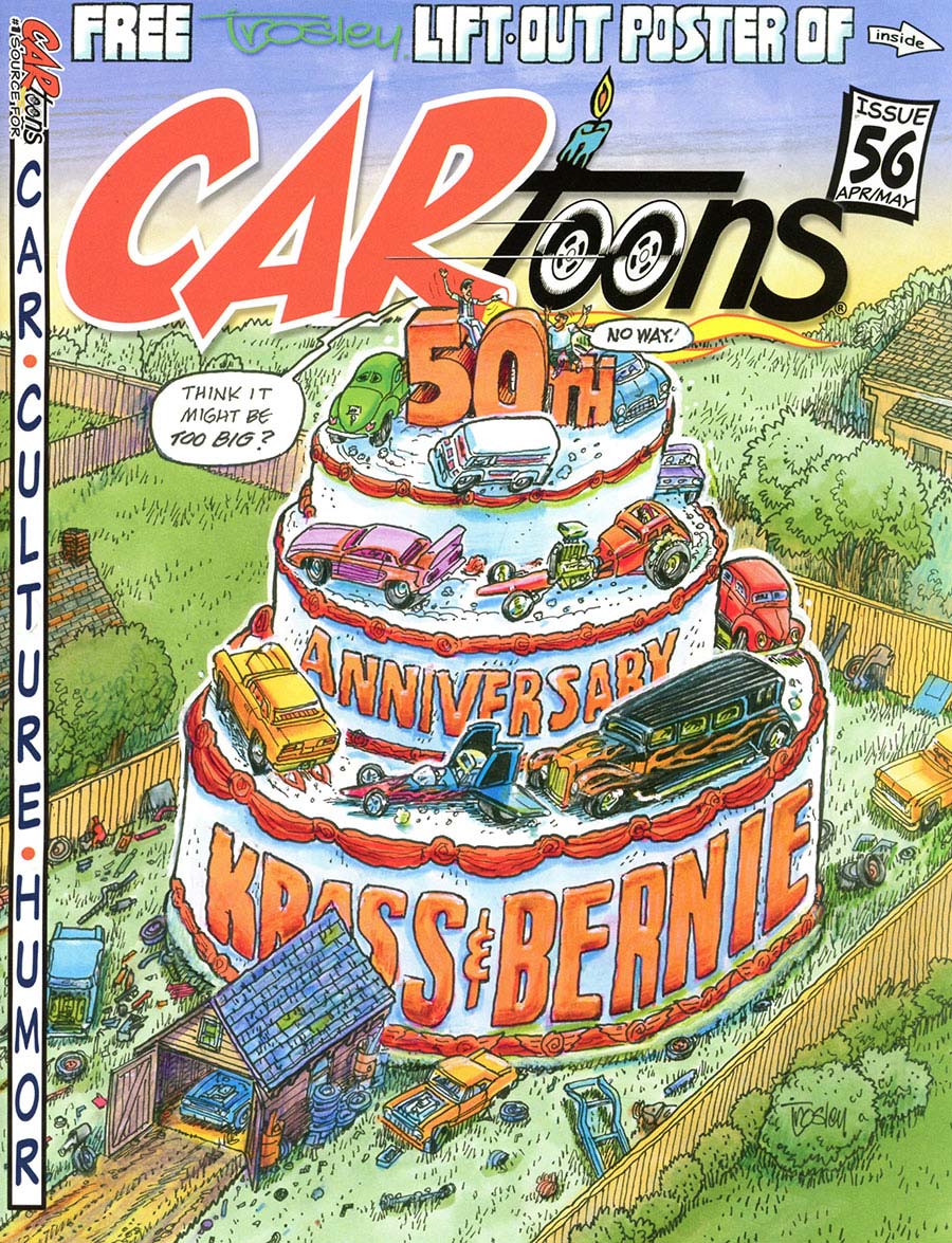 Cartoons Magazine #56 Celebrating 50 Years Of Krass & Bernie